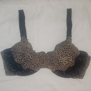 Olga leopard print bra 36 DD